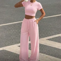 Conjunto casual rosa