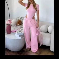 Conjunto casual rosado