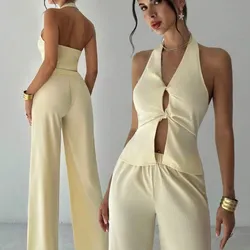Conjunto color crema elegante