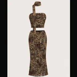 Conjunto de leopardo