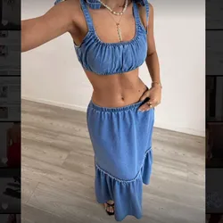 Conjunto de mezclilla