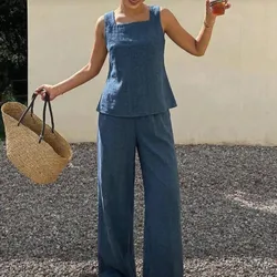 Conjunto estilo mezclilla