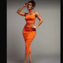 Conjunto naranja