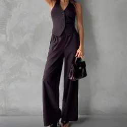 Conjunto negocios morado oscuro