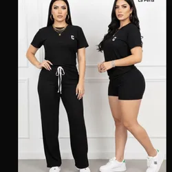 Conjunto negro de 3 piezas