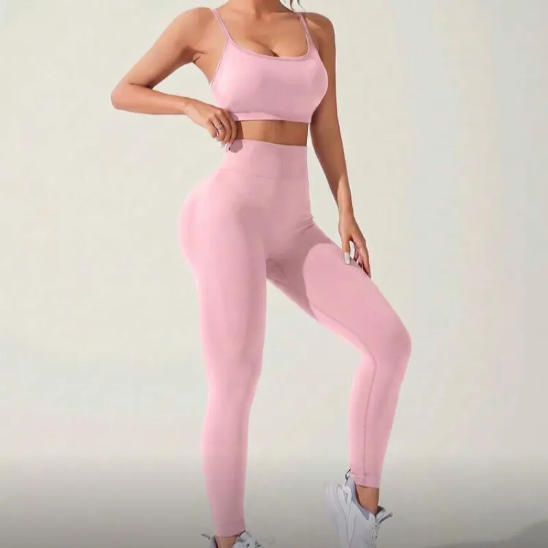 Conjunto rosa claro