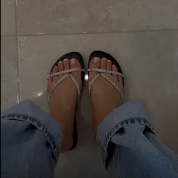 Sandalias de brillo