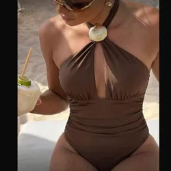 Truza carmelita con concha