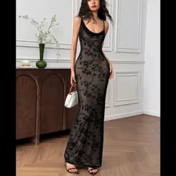 Vestido estilo encaje negro