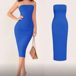 Vestido top azul