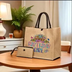 Cartera de Yute 