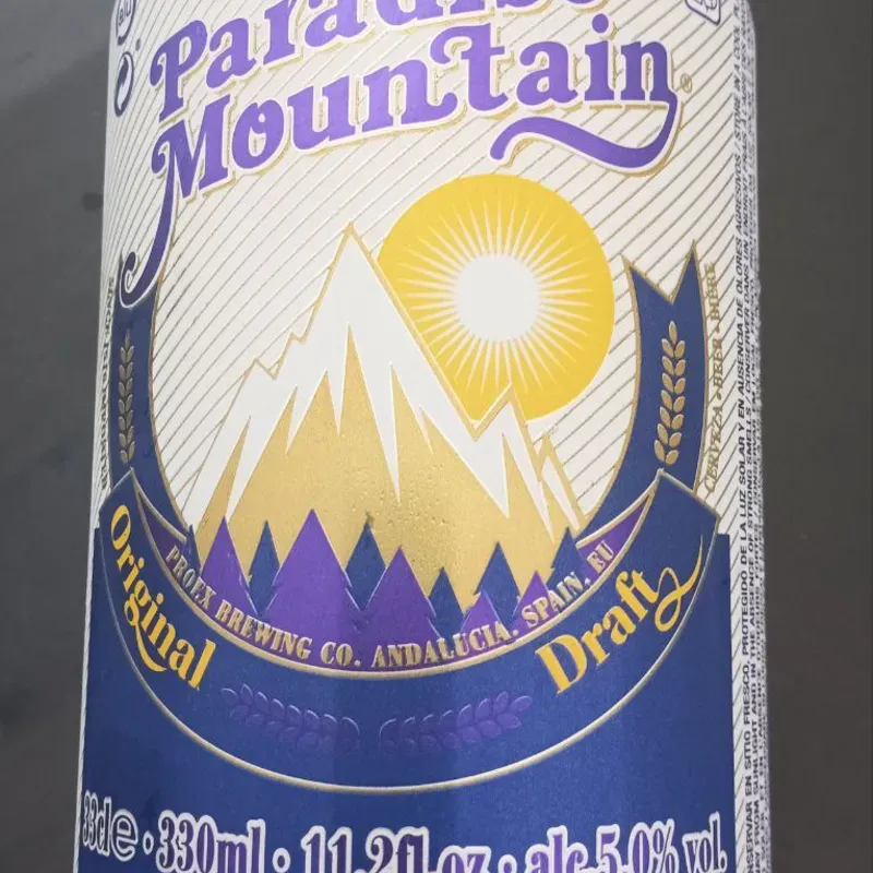 Cerveza Paradise Mountain