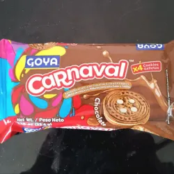 Galletas Carnaval de chocolate 