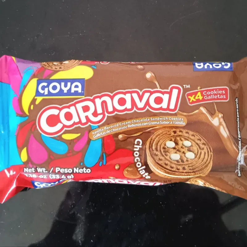 Galletas Carnaval de chocolate 