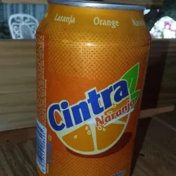 Refresco de lata naranja 330 ml