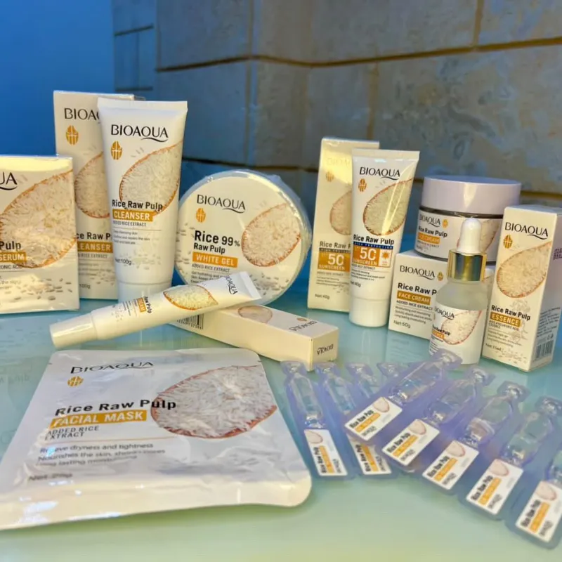 KIT DE EXTRACTO DE ARROZ Y ÁCIDO HIALURÓNICO