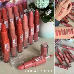 Set 2 en 1 de Creyon y permanente