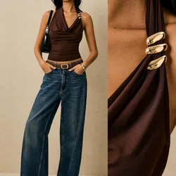 Blusa café 
