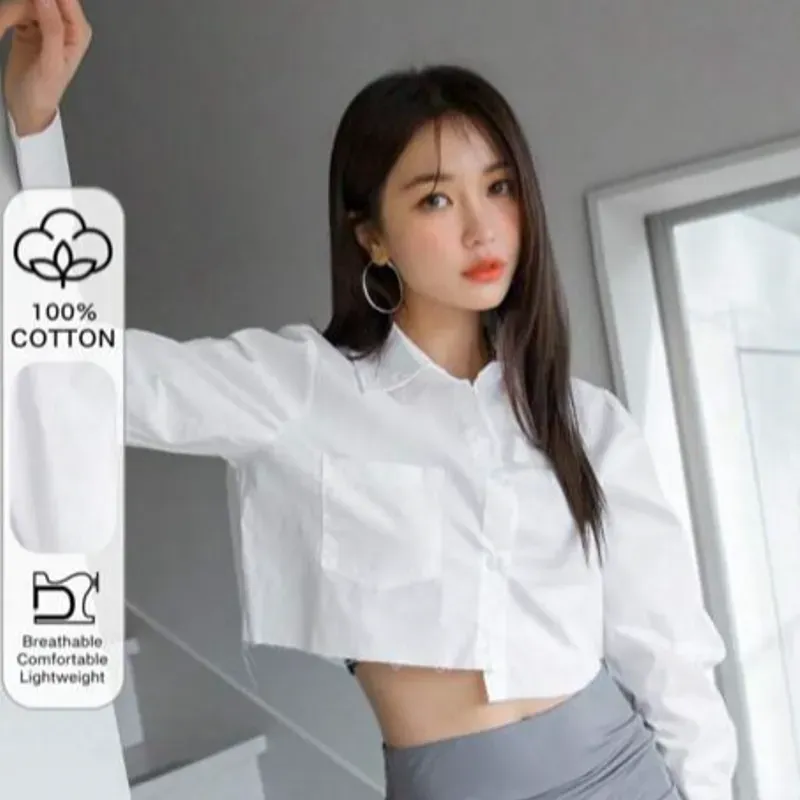 Camisa Corta Blanca