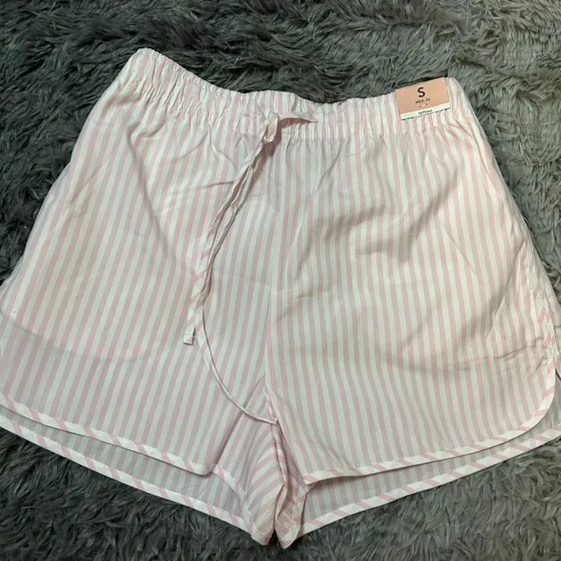 Short de Rayas Rosado
