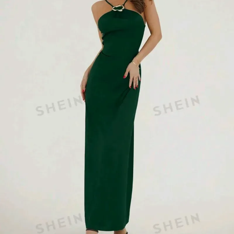 Vestido verde formal