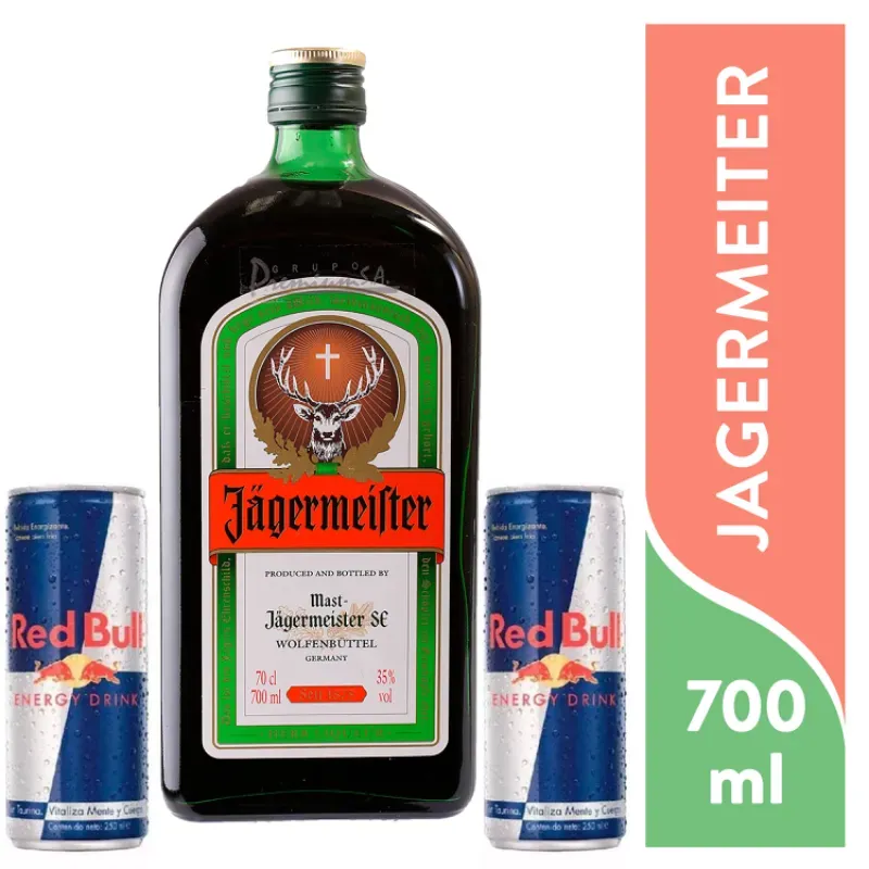 JAGGERMEISTER + 2 ENERGETICO