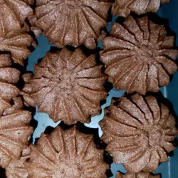 Galletas de mantequilla con sabor a chocolate