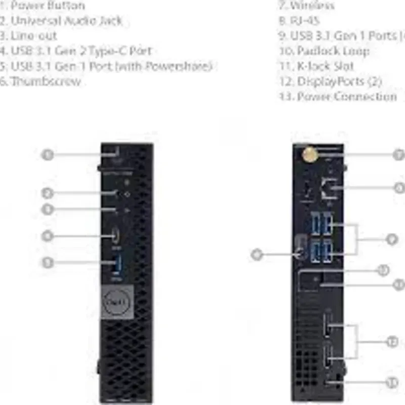 Dell OptiPlex 7060 Micro PC de escritorio para negocios