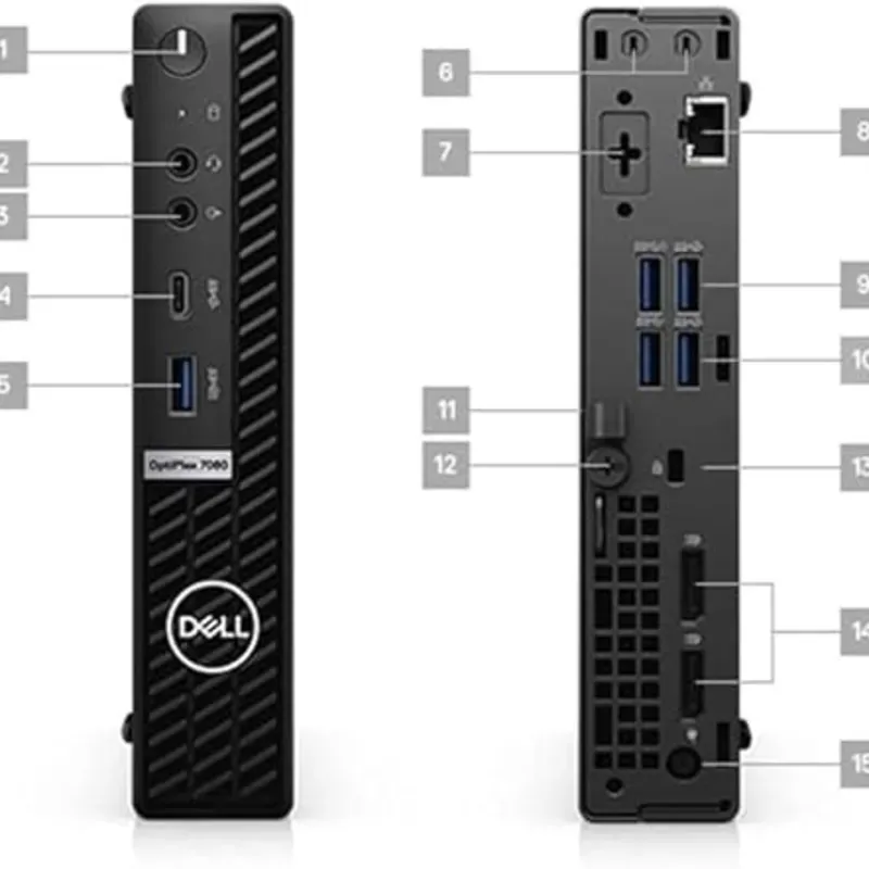Dell Optiplex 7080 Micro Core i5-10500T 16gb ram 256 gb m2