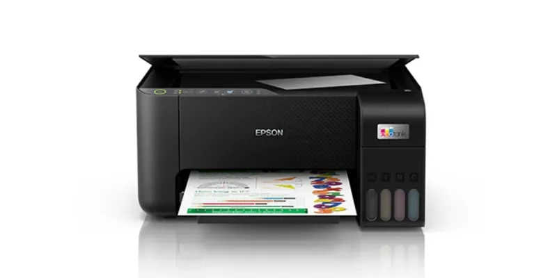 Impresora multifuncional 3 en 1 Epson EcoTank L3250 con impresión 100% sin cartuchos