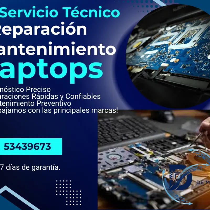 Reparacion y Mantenimiento de Laptops