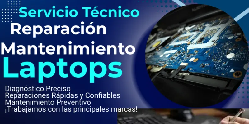 Reparacion y Mantenimiento de Laptops