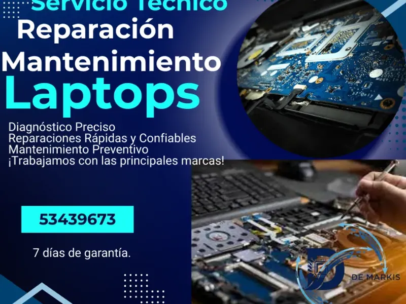 Reparacion y Mantenimiento de Laptops