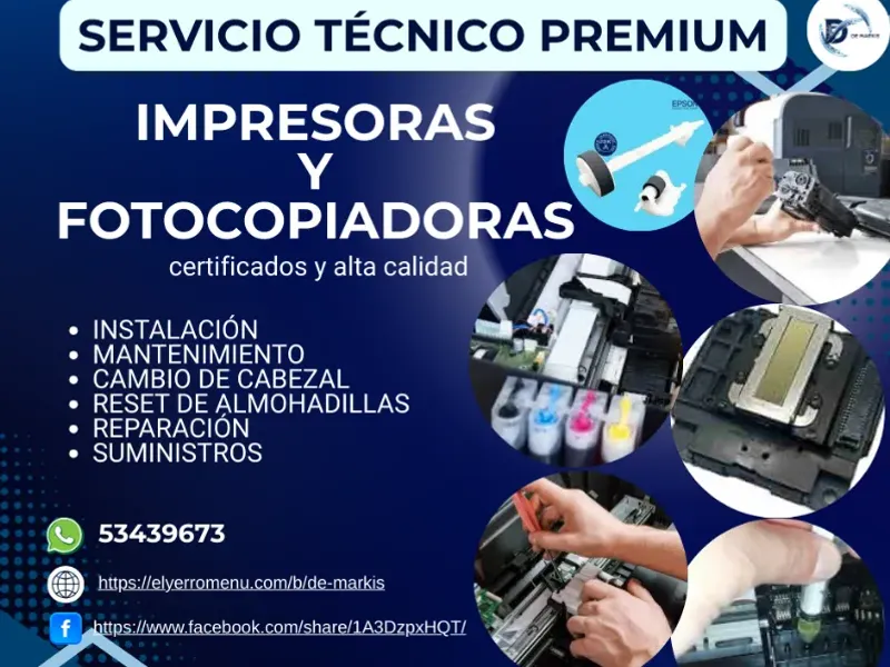 Servicio de Reparación de impresoras