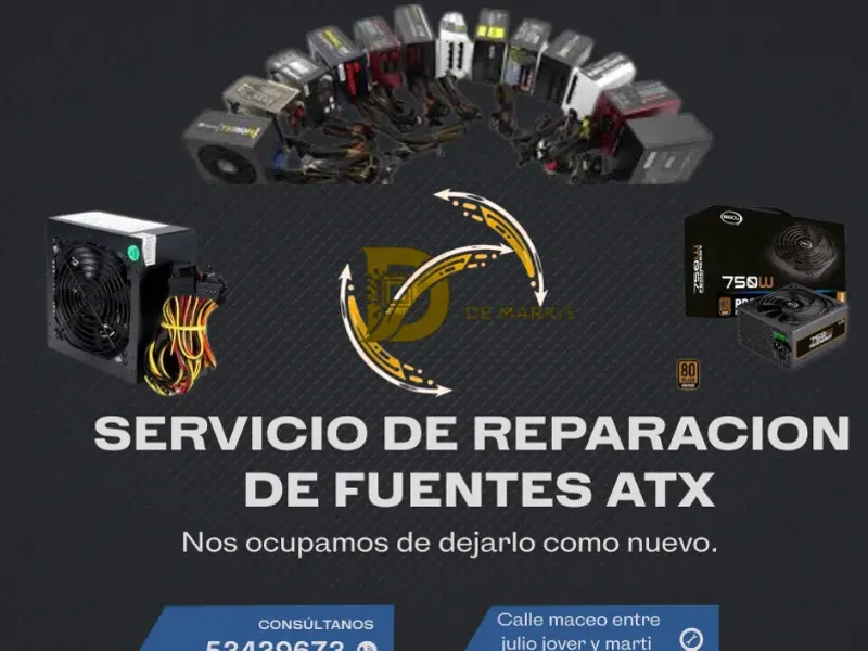 Servicio de Reparacion de fuentes ATX