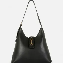 Bolso bombonera con hebilla