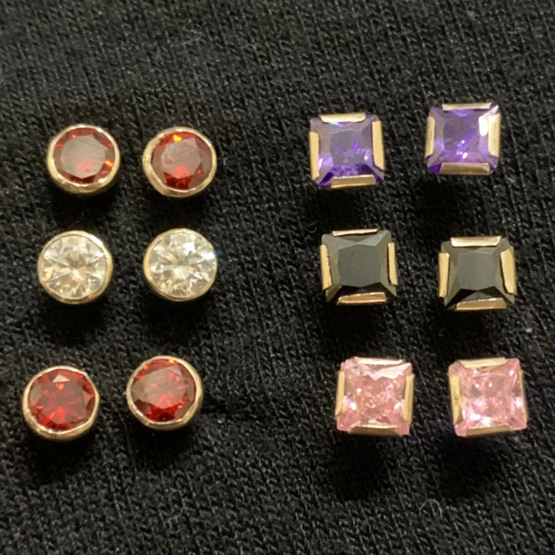 Aretes biselados ⬛️ ⚫️