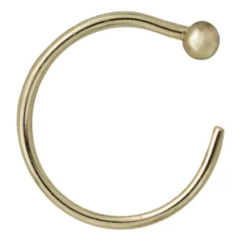 Pirceng de argolla de nariz 
