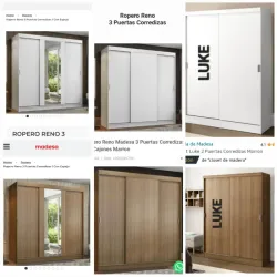 Escaparate ó Ropero de 3 puertas