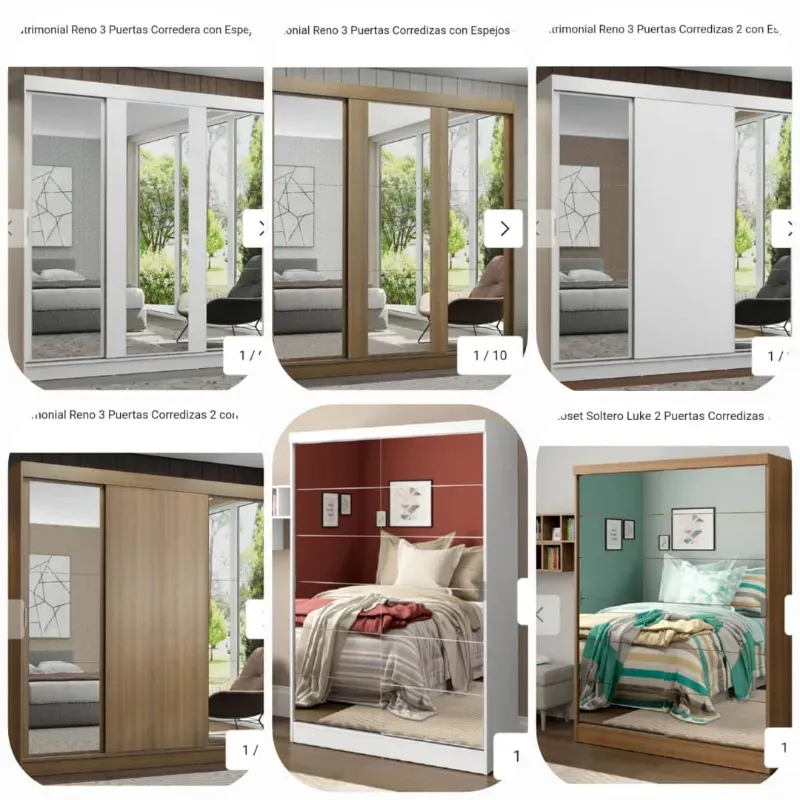 Escaparate ó Ropero de 3 puertas