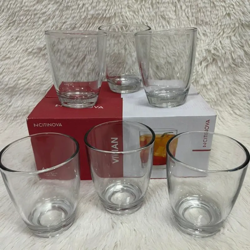 Set de 6 vasos 