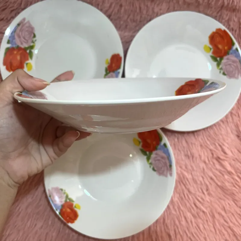 Juego de 4 platos hondos medianos