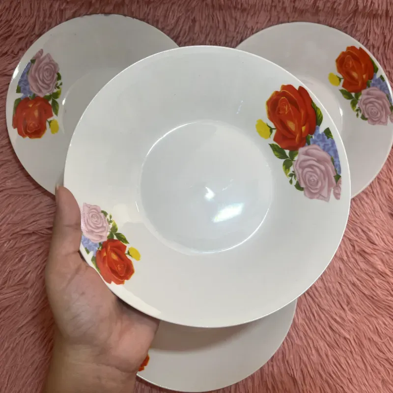 Juego de 4 platos hondos medianos