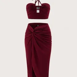 Conjunto de mujer rojo