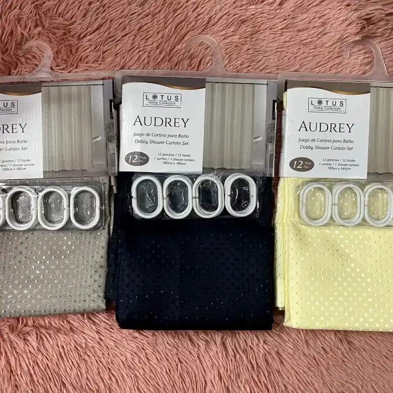 Cortina de baño color entero 