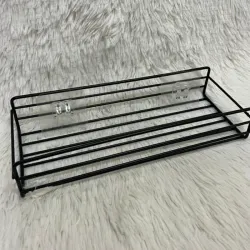 Repisa metálica para baño o cocina