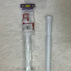 Cortinero extensible para baño 