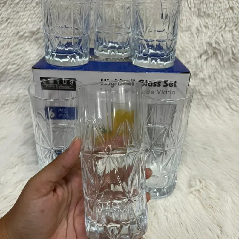 Set de 6 vasos