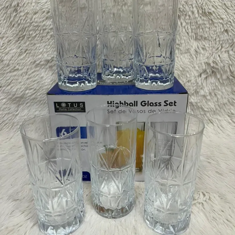 Set de 6 vasos