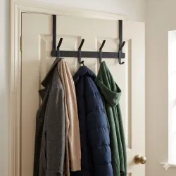 Perchero metálico para puertas